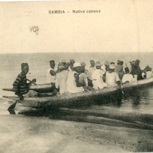 Gambia Native Canoes 1931 Gold Coast to Hove