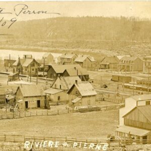 Canada Rivière-à-Pierre 1909 photocard