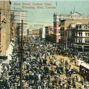 Canada Winnipeg Labour Day Trams