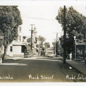 Canada Montreal Rue Principale 1952 photocard