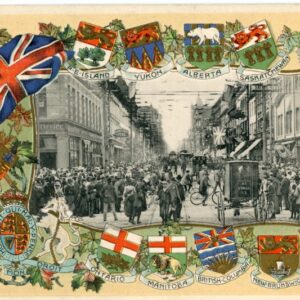Canada Provinces Flags 1907 to Aisne France