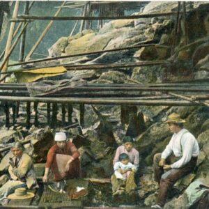 Canada Indian Fishing Group 1907 used in England