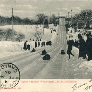 Canada Tobogganing 1905 to Paris