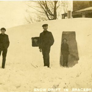 Canada Bracebridge Snowdrift 1909 to Berkhamsted photo Rickmore