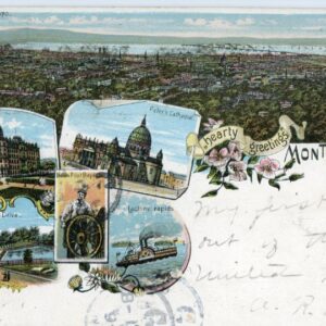 Canada Montreal multi view 1899 to New York