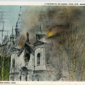 Canada Sainte-Anne-de-Beaupré 1924 to USA