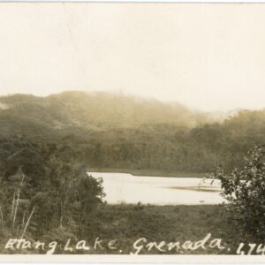 Grenada Grand Etang Lake photocard to USA