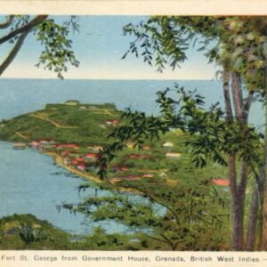 Grenada St George from Government House 1938