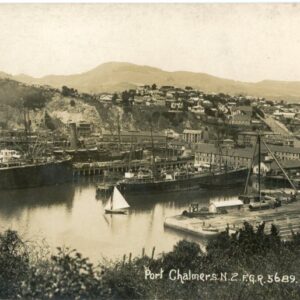 New Zealand Port Chalmers photocard