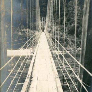 New Zealand Buller Gorge Suspension Bridge 1908