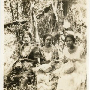 Philippines Calasiao Girls Making Hats