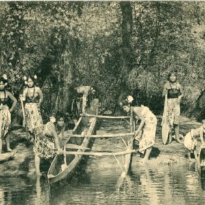 Samoa Traditional Canoes 1910 used in Germany