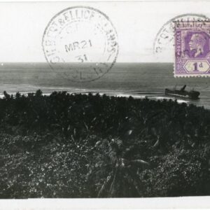 Gilbert Ellice Island 1d photocard Kiribati 1931