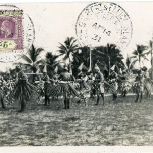 Gilbert Ellice Island 5d photocard Kiribati 1931