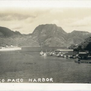 Samoa Pago Pago Harbour photocard