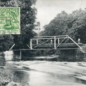 Western Samoa Apia Bridge over River