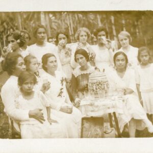 Samoa Native and German Women photocard