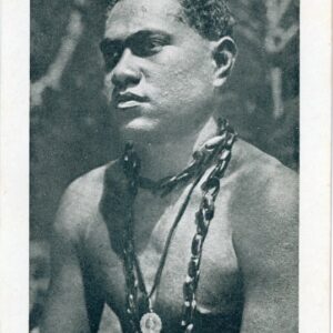 Samoa Indigenous Man by Marist Fathers Missionary