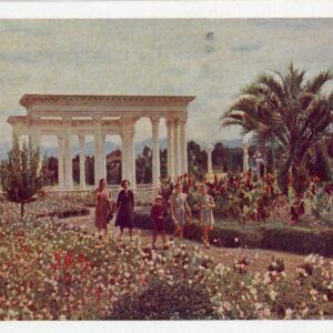 Georgia Batum Picture Stationery Card 1963 to Berlin DDR