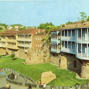 Georgia Tbilisi Picture Stationery Card 1981 to Berlin DDR