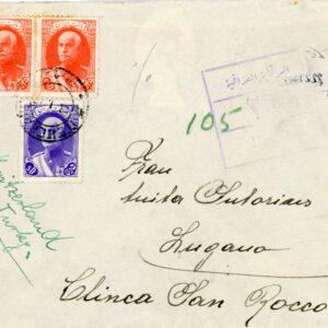 1942 Persia Censored via Turkey to Italy