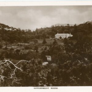 St Helena Government House photocard