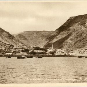 St Helena Jamestown from Anchorage