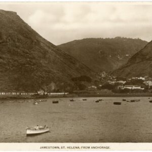 St Helena Jamestown from Anchorage photocard