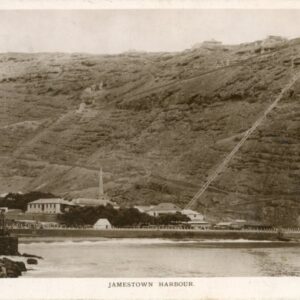 St Helena Jamestown Harbour photocard