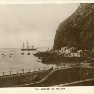 St Helena The Wharf photocard