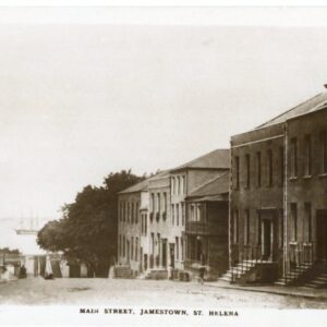 St Helena Jamestown Main Street photocard