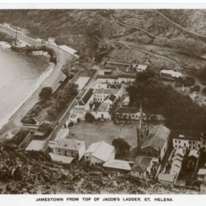 St Helena Jamestown from Jacob's Ladder