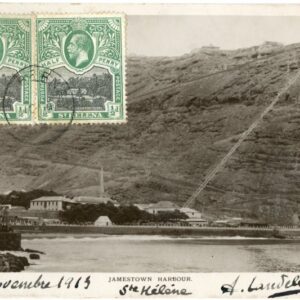 St Helena Jamestown Harbour 1913 to Brest