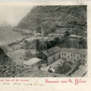 St Helena from Rocks 1902 Netherlands to Geneva