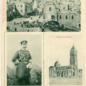 Palestine Bethlehem 1898 Austria Levant Kaiser Card