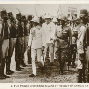 Nigeria Prince of Wales Inspecting at Kano 1925