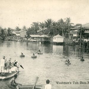 Nigeria Washman's Tub Race Christmas 1909