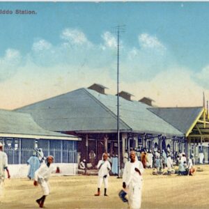 Nigeria Lagos Iddo Station from HMS Barfoam 1947