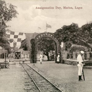Nigeria Lagos Amalgamation Day 1908 to England