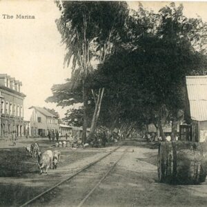 Nigeria Lagos Marina 1909 used in Switzerland