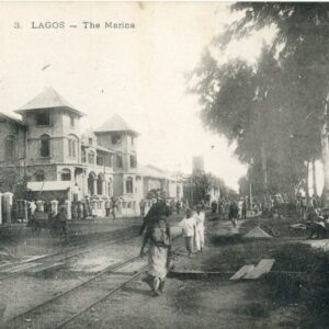 Nigeria Lagos Marina 1908 to London