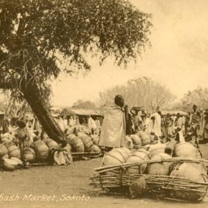 Nigeria Sokoto Calabash Market 1931 to Zurich