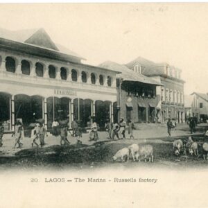 Nigeria Lagos Russells Factory 1911 to London