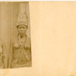 Nigeria Native Women photo on 1d Lagos Postal Card