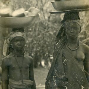 Nigeria Native Girls Selling Bread 1911 to Boscombe
