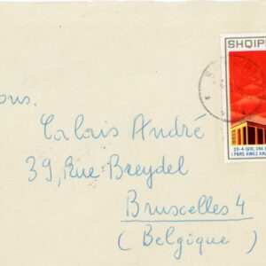 1972 Albania Shkoder 1l20 Chinese Space to Belgium