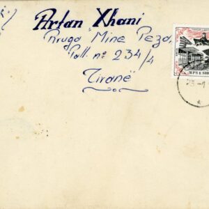1986 Albania Sarande 25q Architecture to Tirana