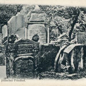 Judaica Prague Old Jewish Cemetery Hotel Stephan 1908