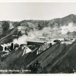 Cyprus Troodos Asbestos Mines photocard
