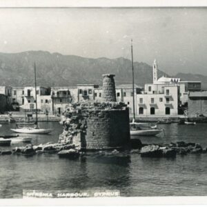 Cyprus Kyrenia Harbour photocard ed Pantelides